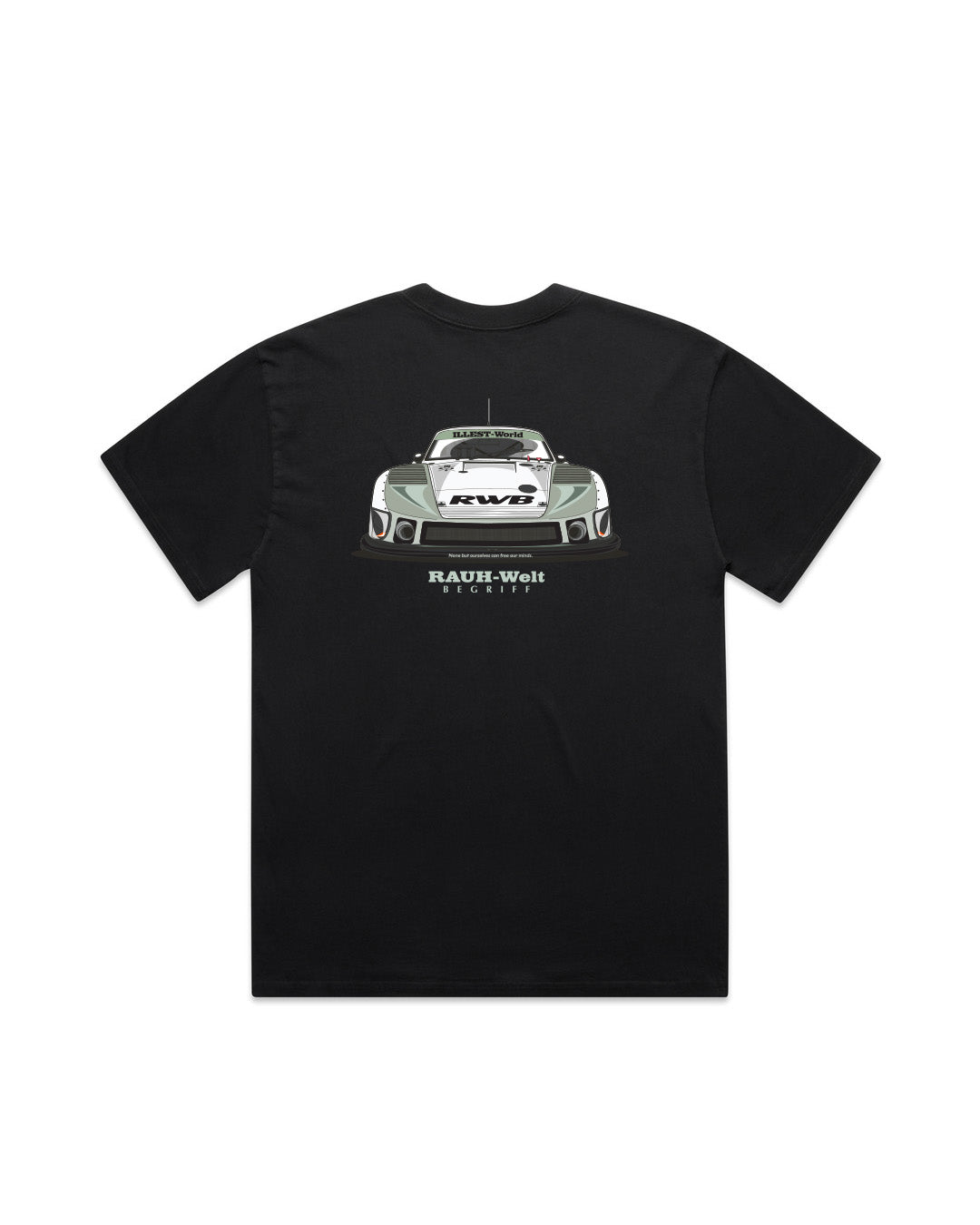 Illest Rough-World Black Tee