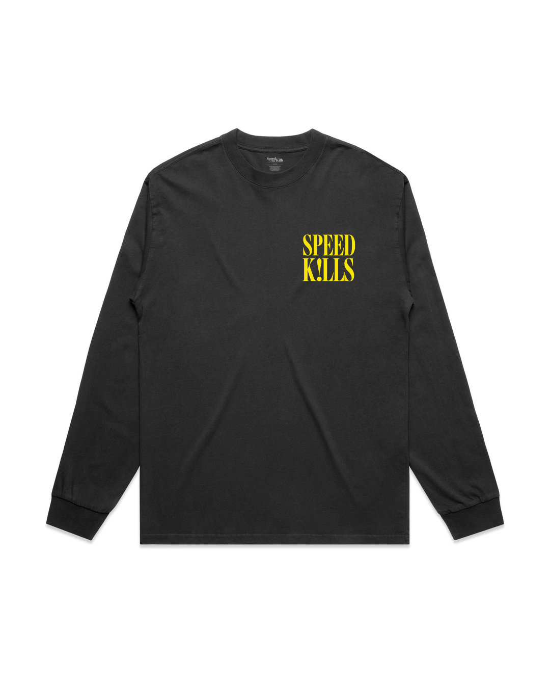 Speed Kills Washed Longsleeve Tee