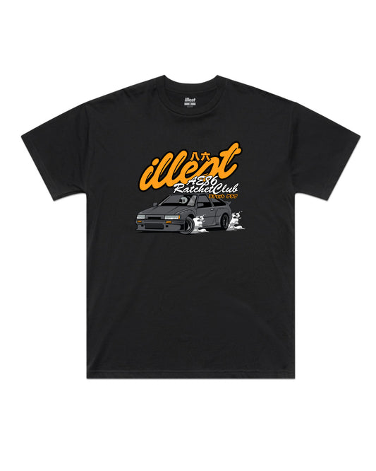 Illest x AE86 Ratchet Club Tee