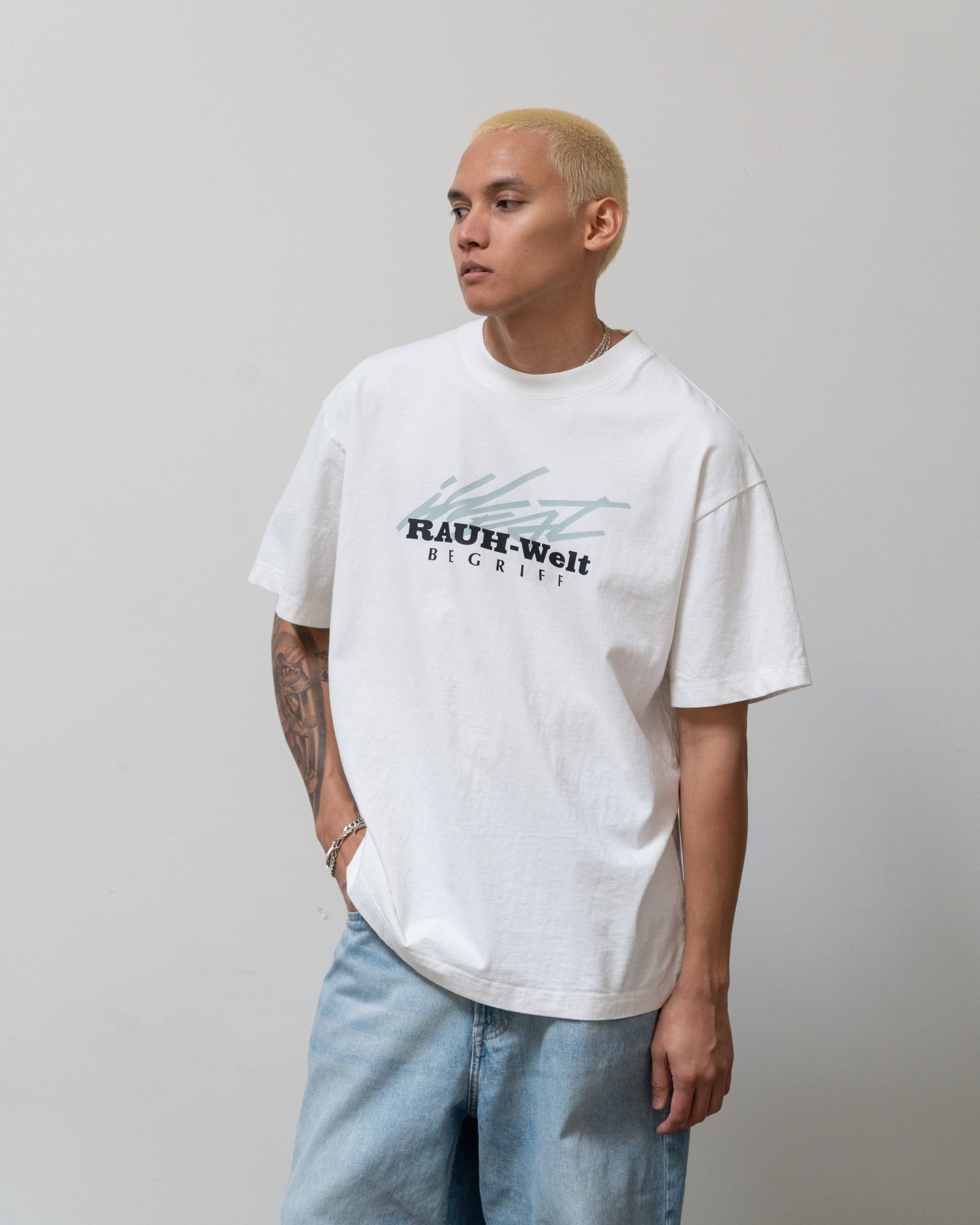 Illest Rough-World White Tee