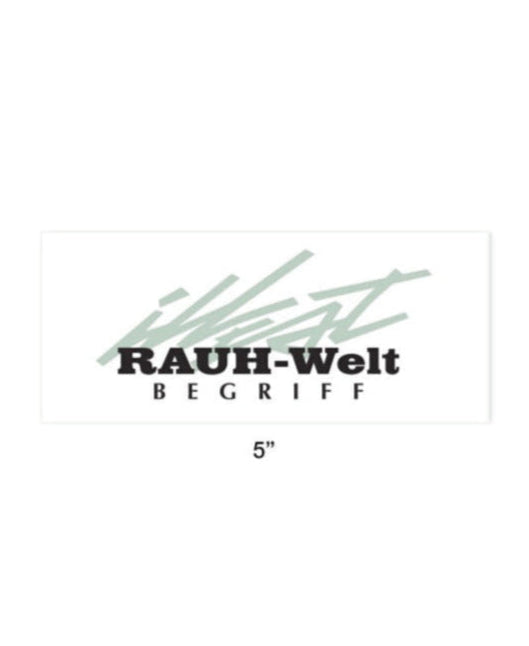 Illest Rough-World 5" Bumper Sticker
