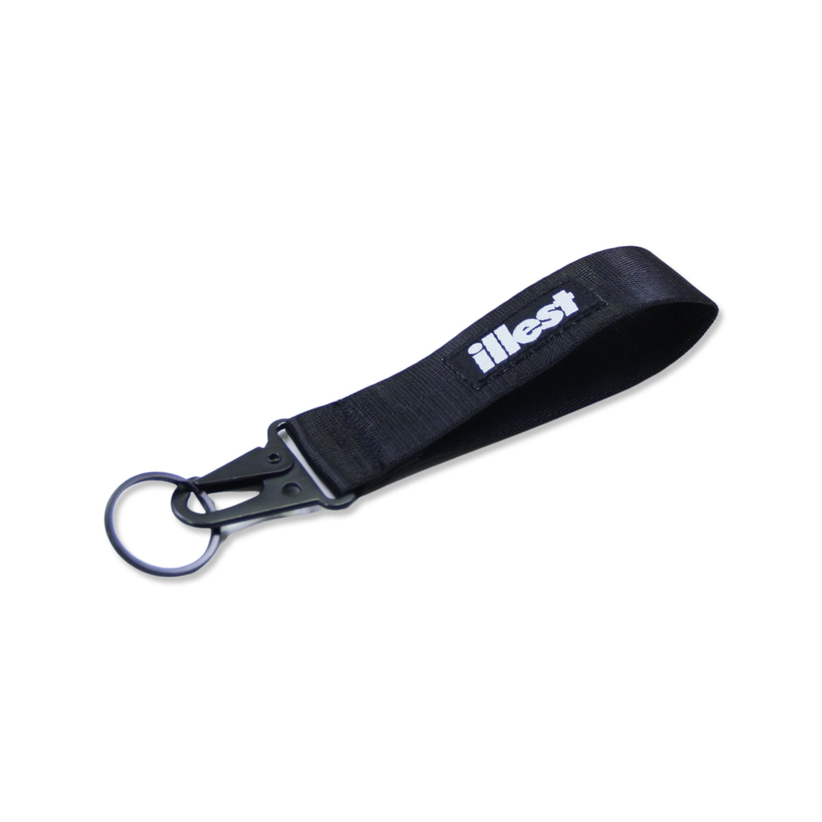 Noizzy Hellaflush Illest Car Key Chain Auto Key Ring for Men Fashion Accesso Black