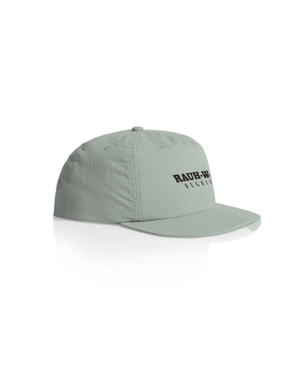 Light gray dad cap with black embroidered text reading Illest Rough-World Dad Sage Cap on the front.