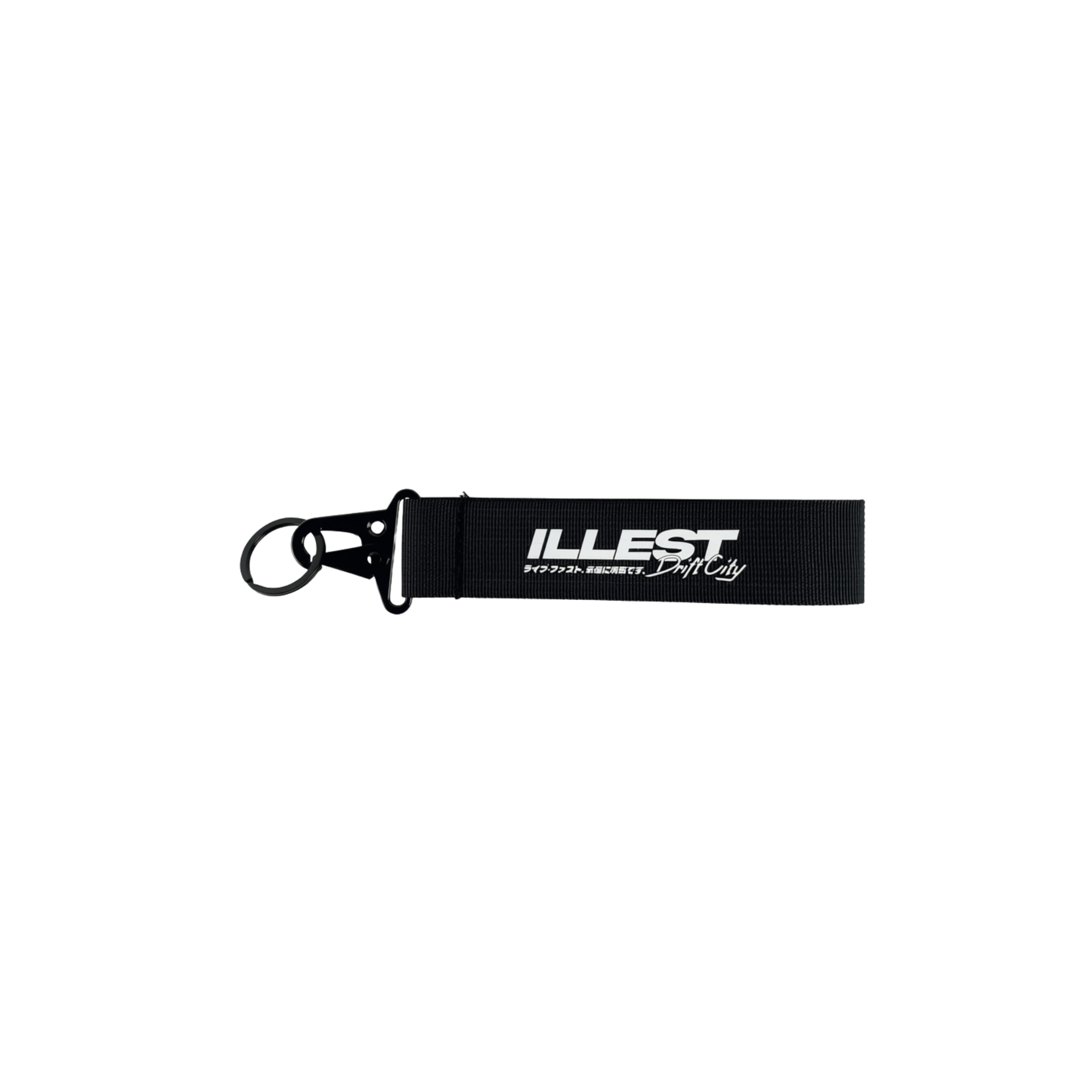Illest Drift City Fabric Keychain