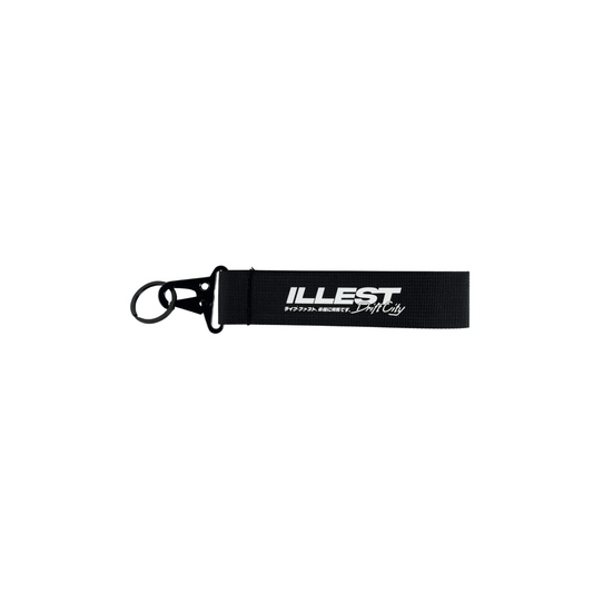 Illest Drift City Fabric Keychain