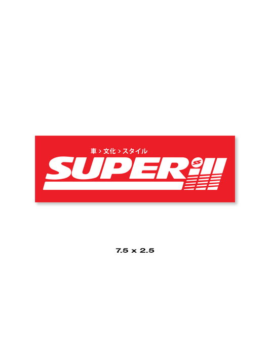 SuperIll Bumper Sticker
