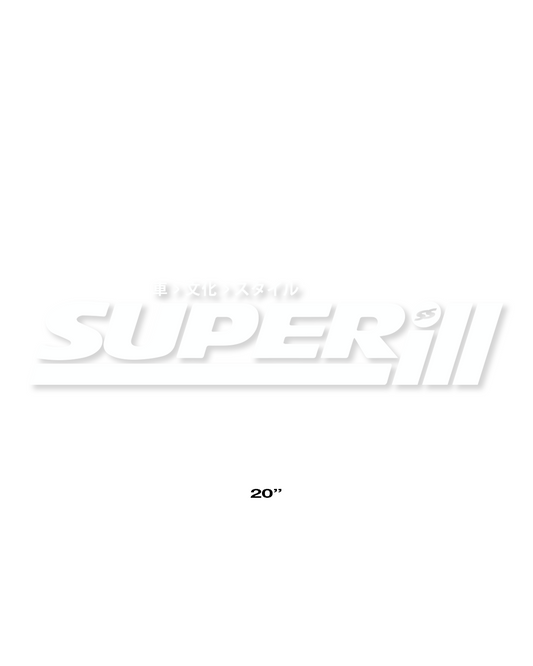 SuperIll Die-cut Sticker