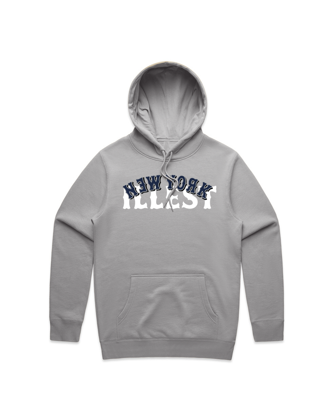 Illest New York Grey Hoodie