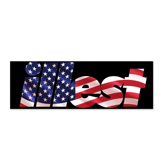 Illest 4th Of July Sticker