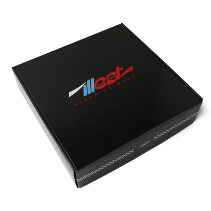 Black box packaging for the Since Forever Steering Wheel by Illest Brand with colorful logo and product name.