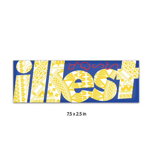 Illest Heritage Bumper Sticker