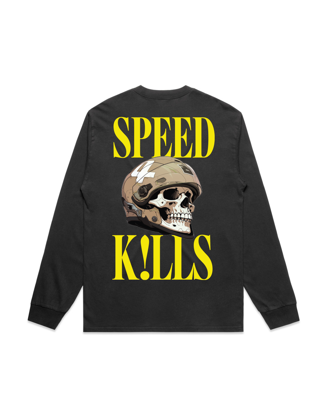 Speed Kills Washed Longsleeve Tee
