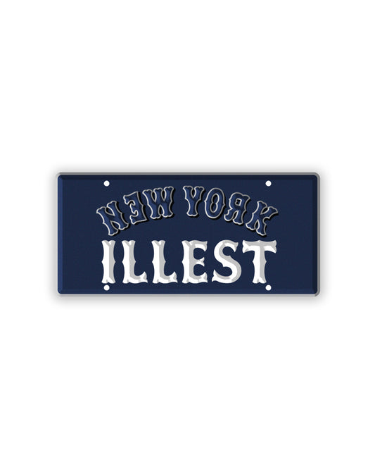 Illest New York Vanity Plate