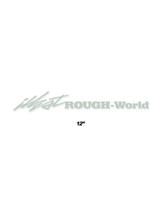 Illest Rough-World 12" Die-Cut Sticker