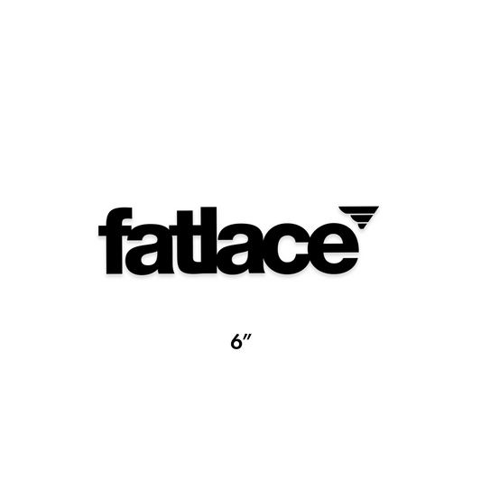 6" Fatlace Die-Cut Sticker