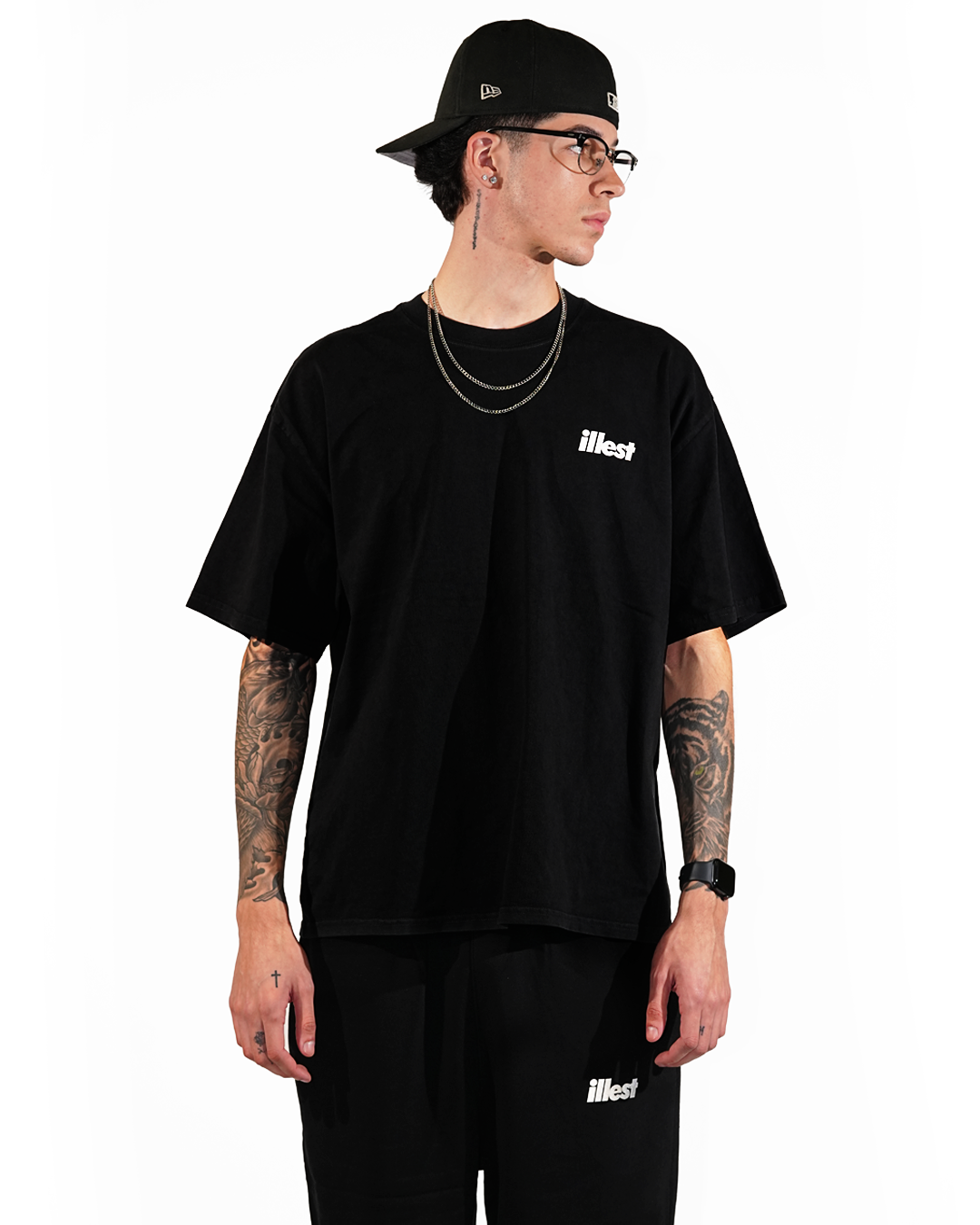 Illest Prime Essentials Faded Black Tee