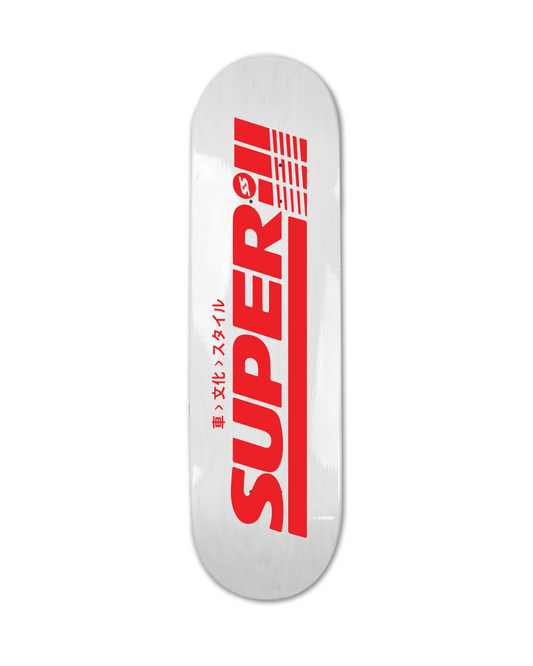 SuperILL Skate Deck (White)