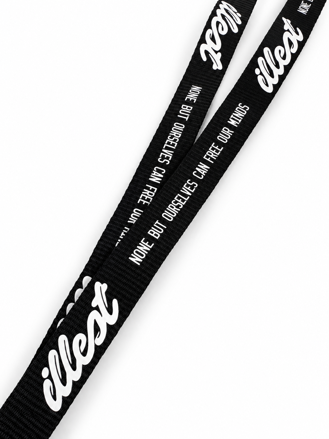 Illest Script Lanyard