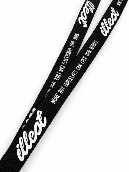 Illest Script Lanyard