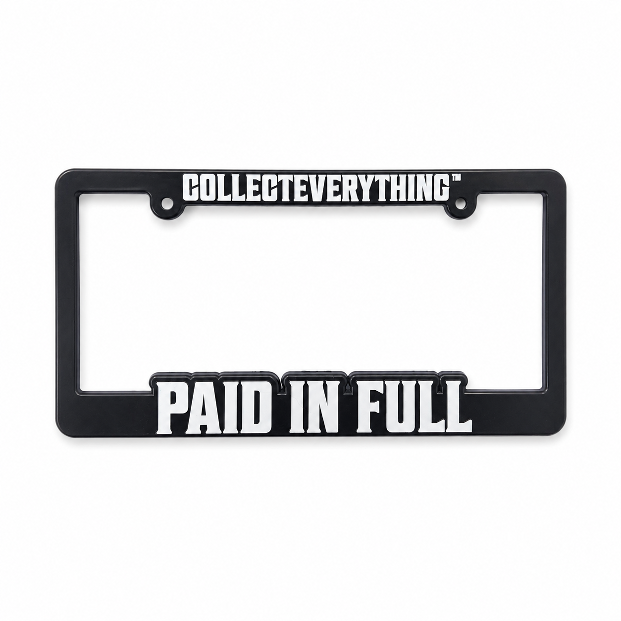Illest Paid in Full Plate Frame