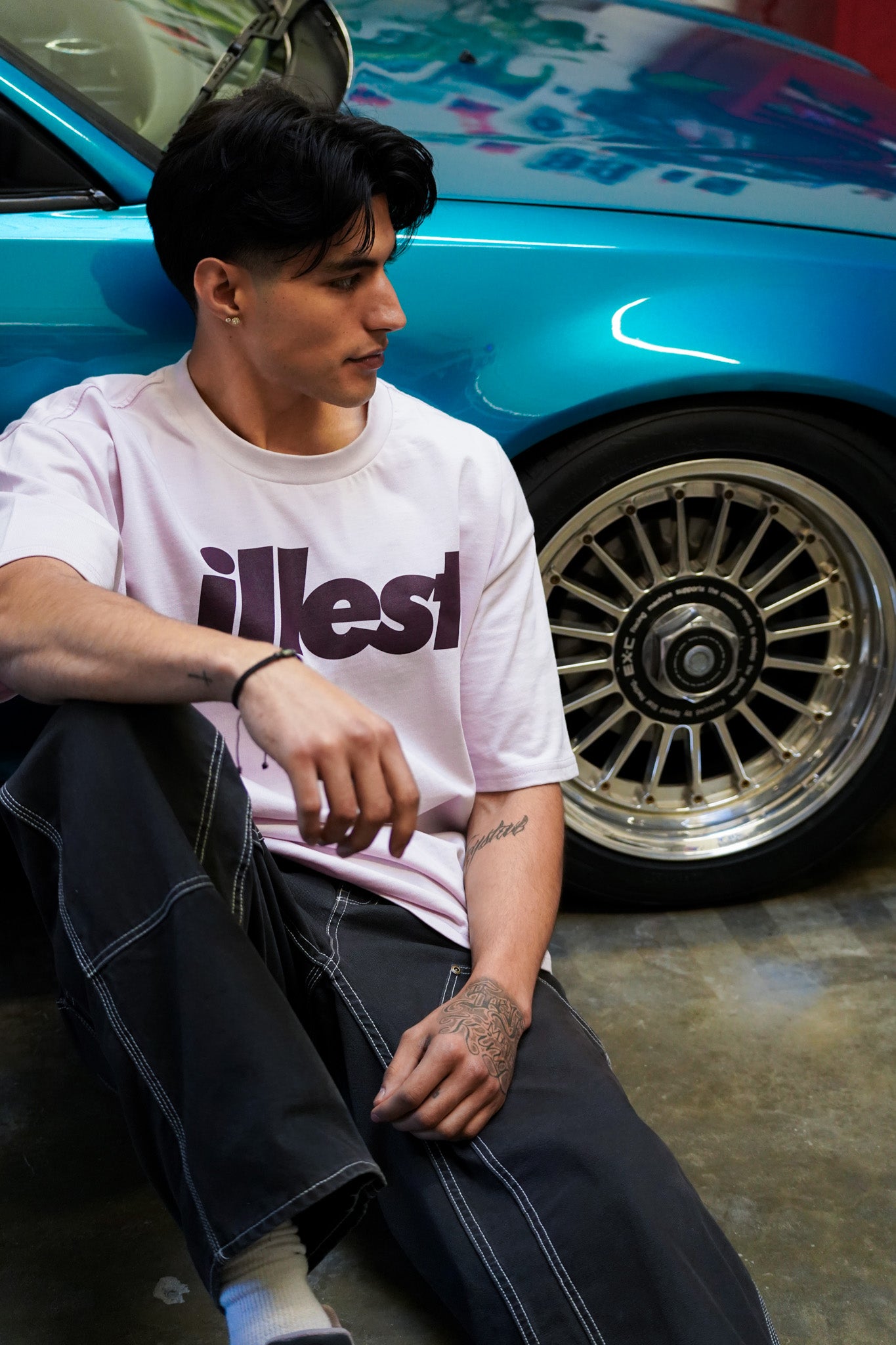 Illest Bold Logo Orchid Tee