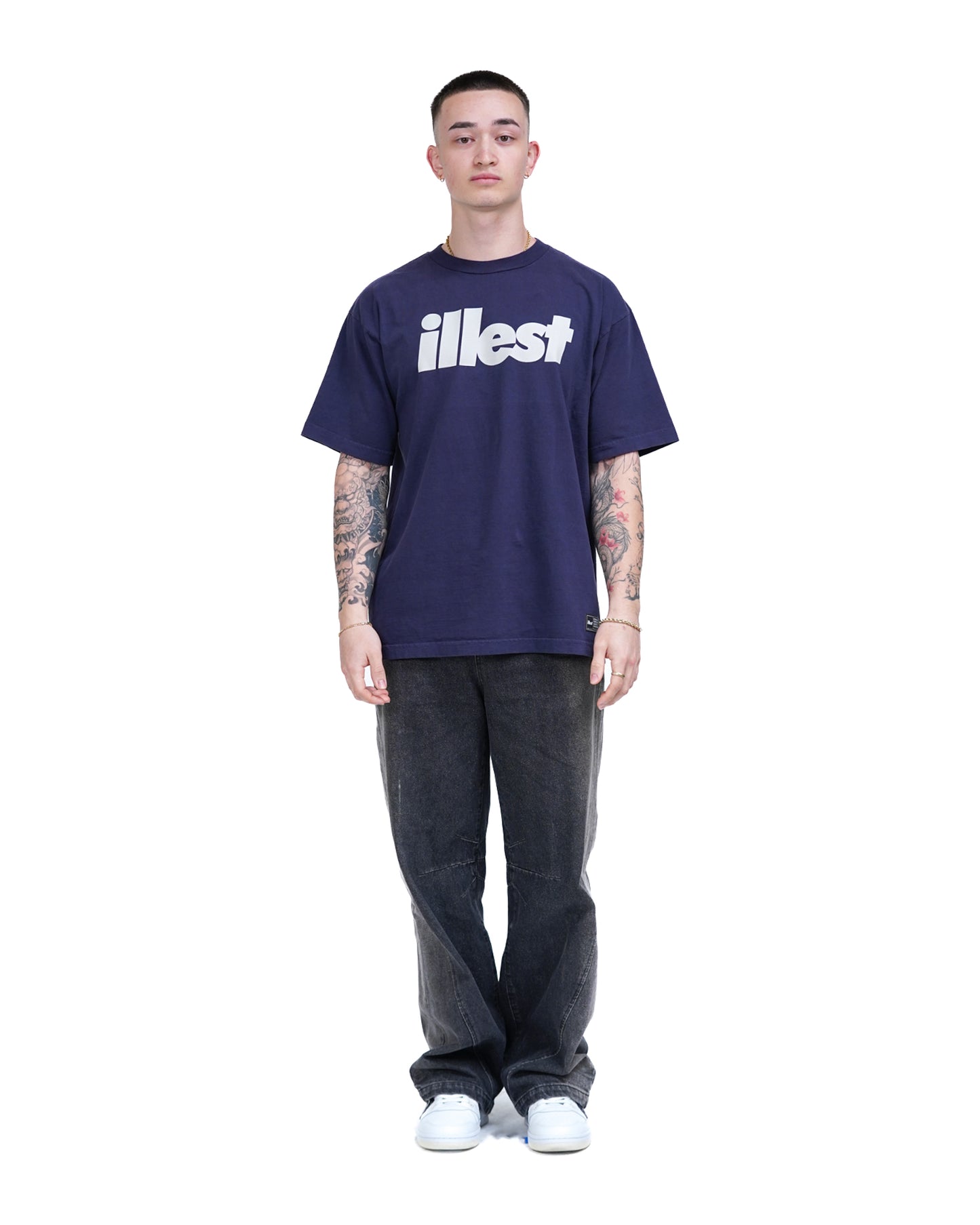 Illest Bold Logo Peacoat Tee