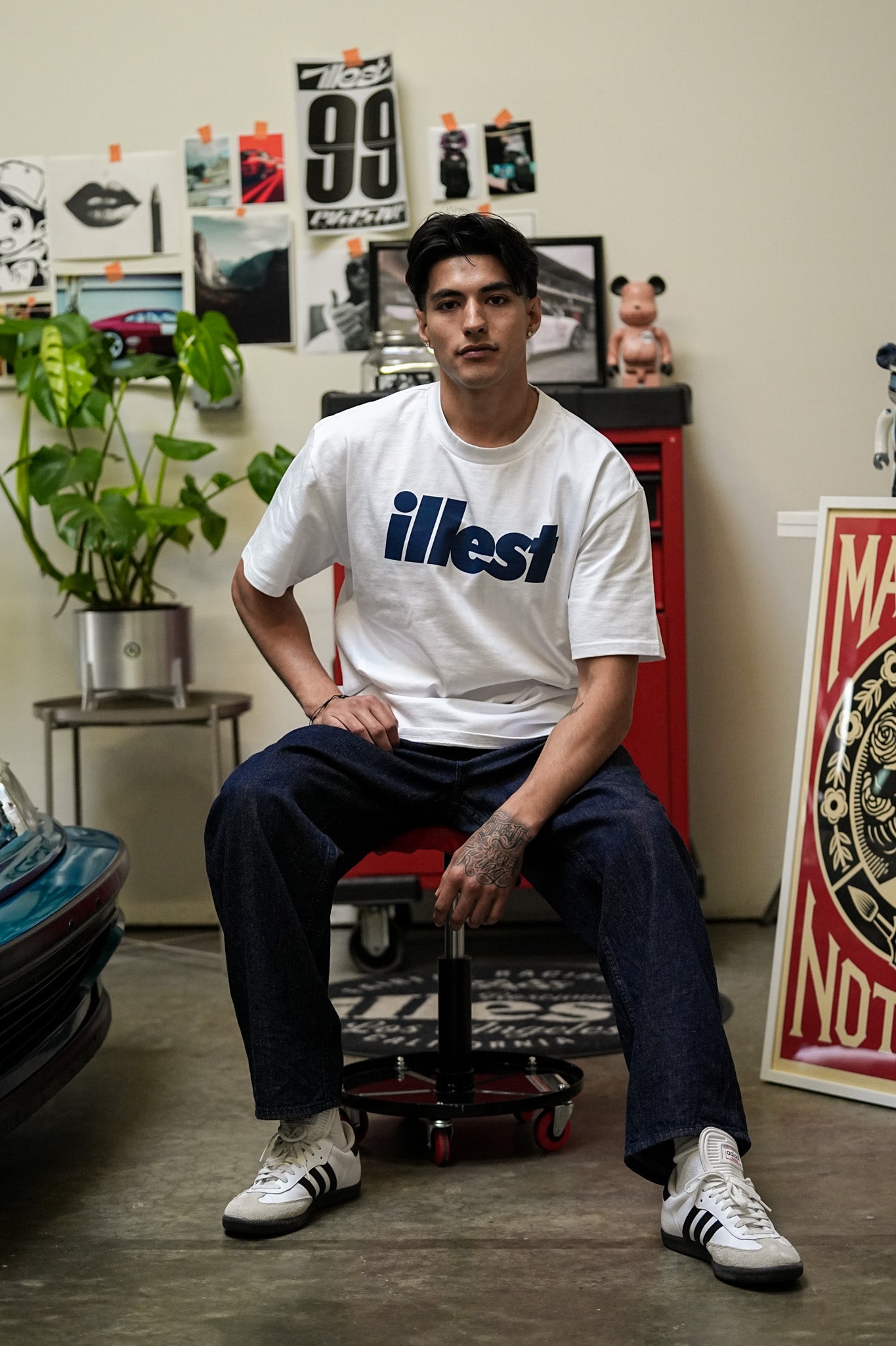 Illest Bold Logo White Tee