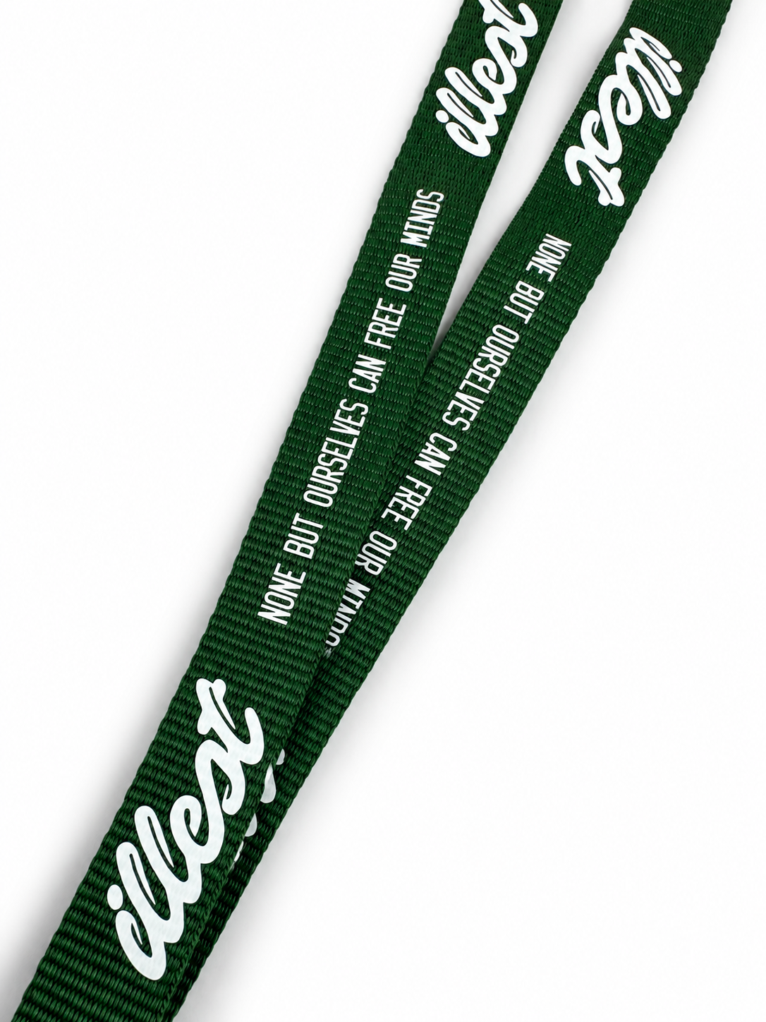 Illest Script Lanyard