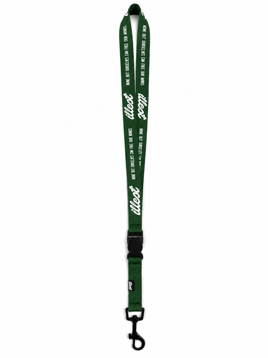 Illest Script Lanyard