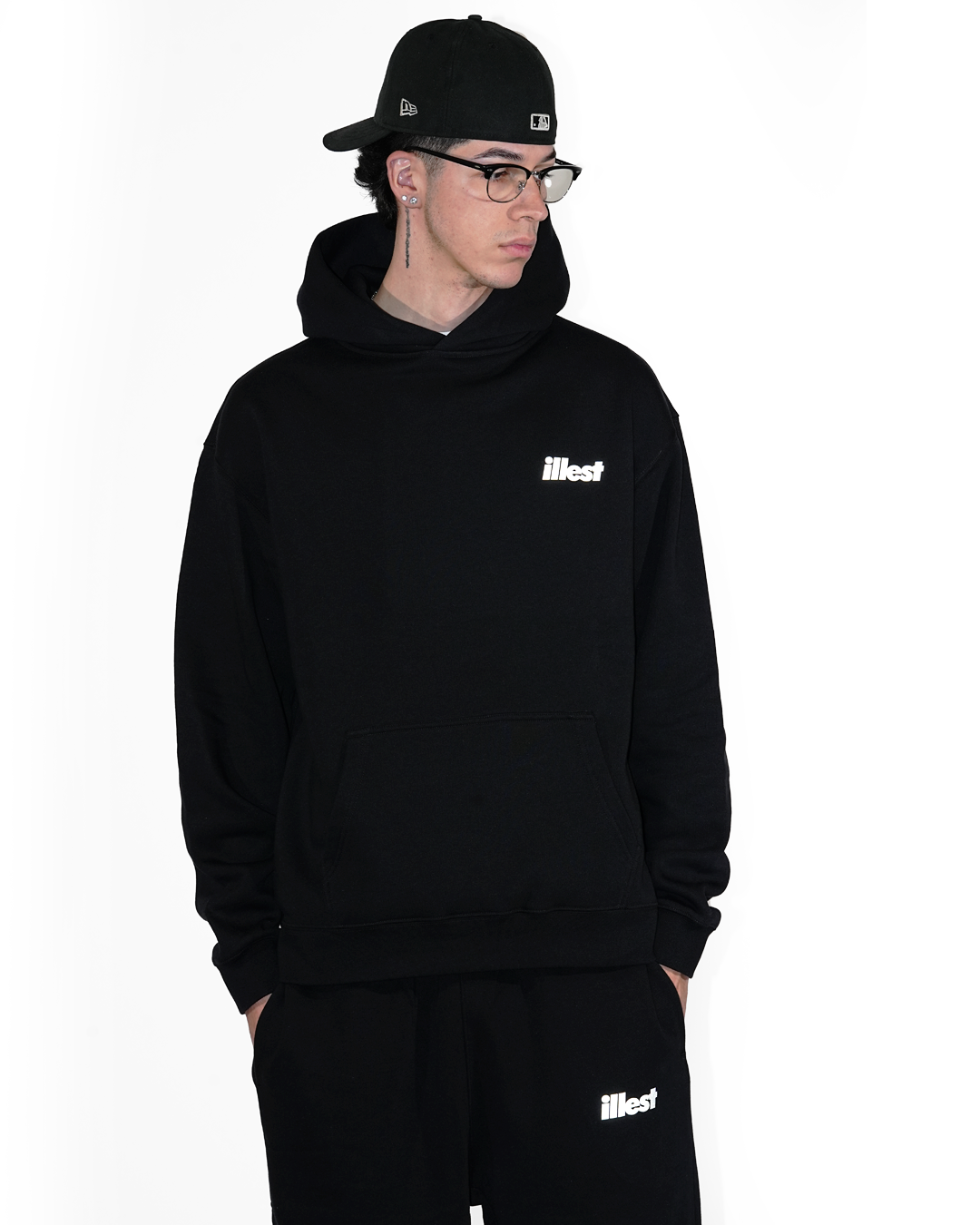 Illest Prime Essentials Black Hoodie