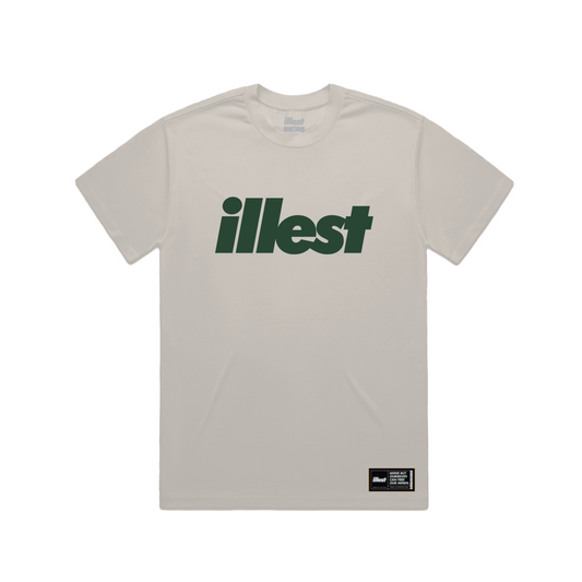 Illest Bold Logo Ecru Tee