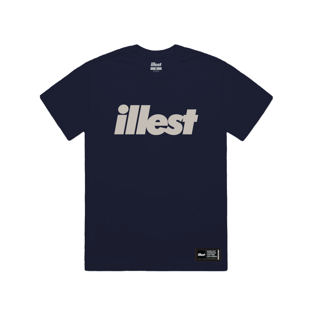 Illest Bold Logo Navy Tee