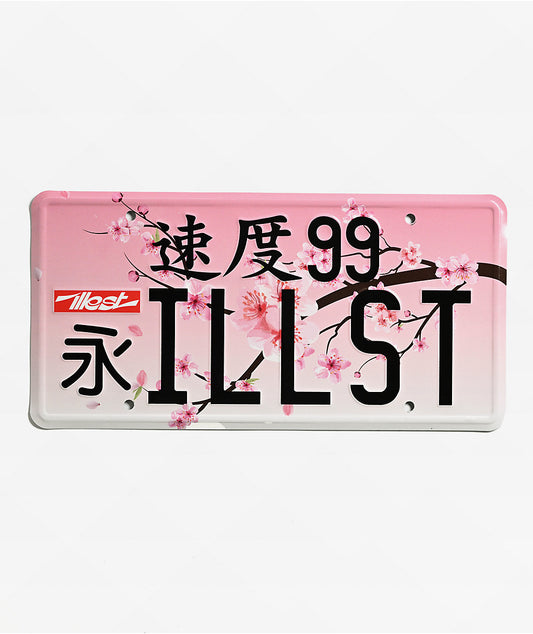 Illest Sakura Vanity Plate