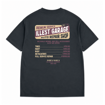 Illest Garage Repair Shop Tee