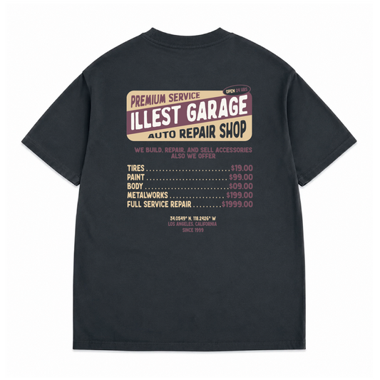 Illest Garage Repair Shop Tee