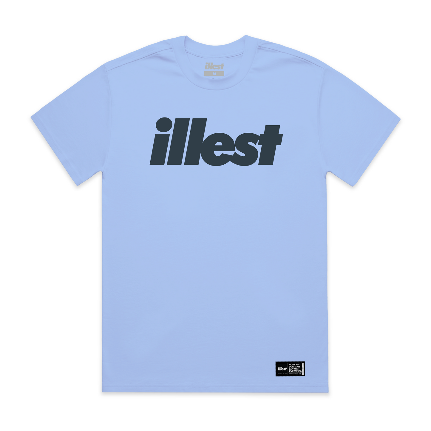 Illest Bold Logo Periwinkle Tee