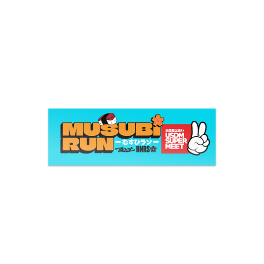 Musubi Run Sticker