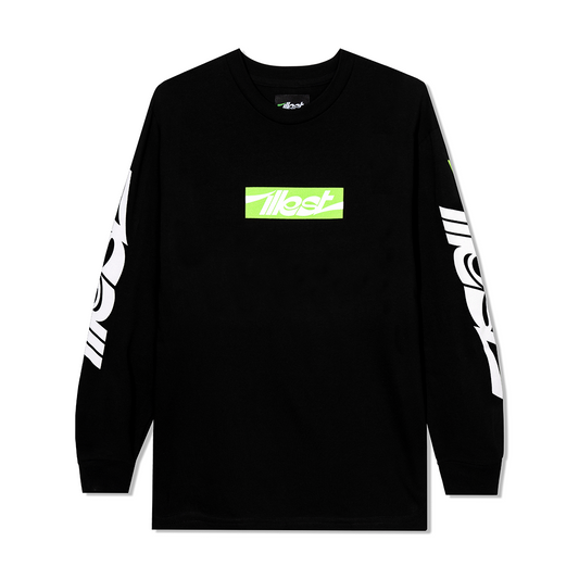 Collegiate LS Tee - BLACK