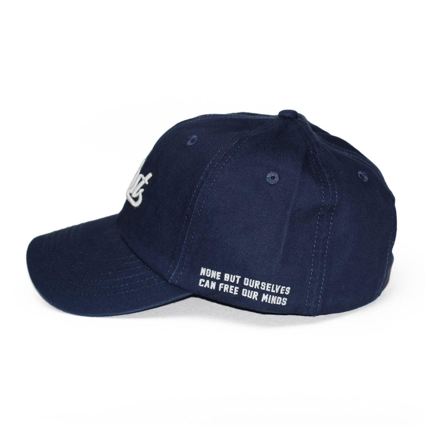 ILLEST ITALIC BADGE DAD CAP - NAVY