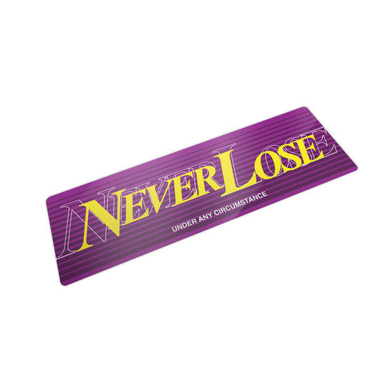 NEVER LOSE BUMPER STICKER