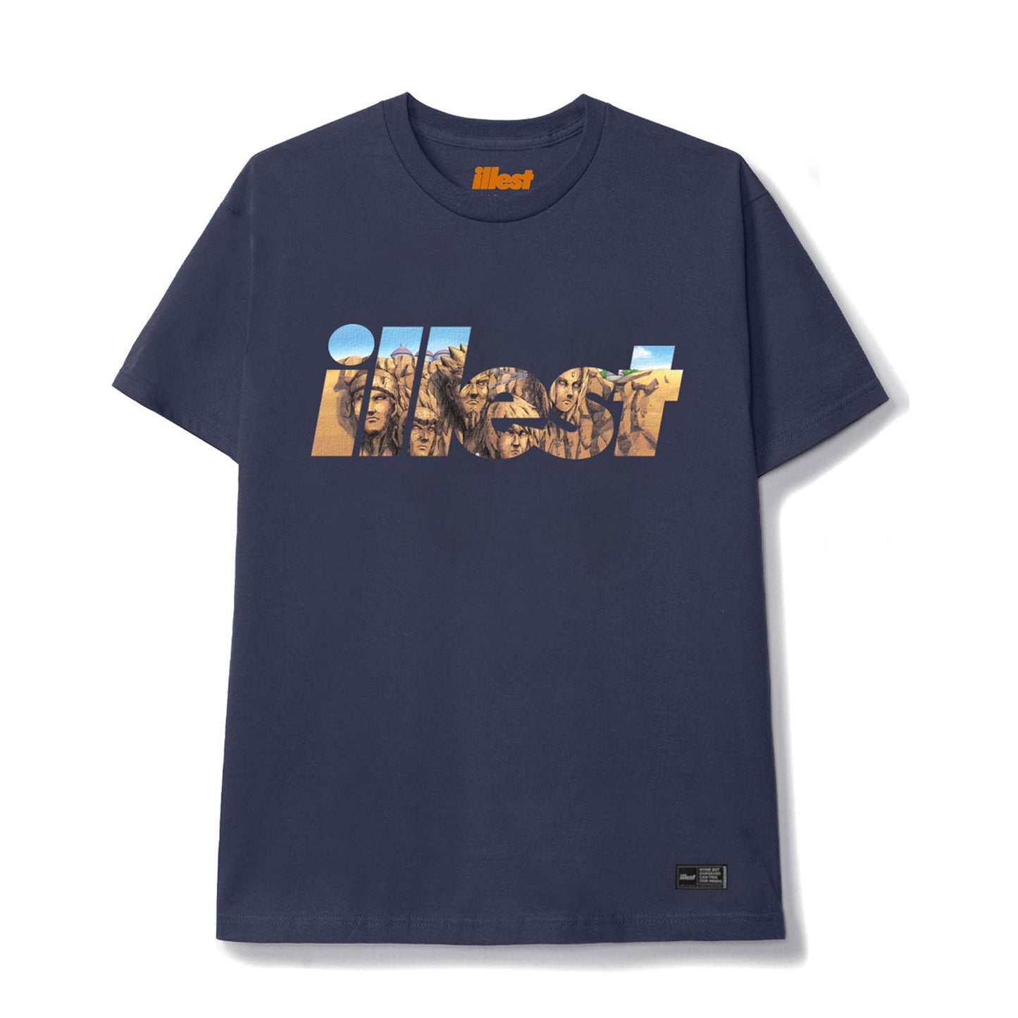 ILLEST X NARUTO KONOHA LOGO - NAVY BLUE