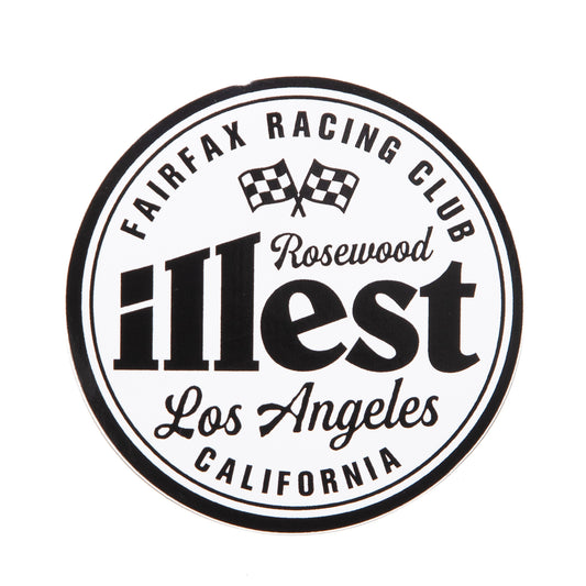 ILLEST FAIRFAX RACING CLUB STICKER