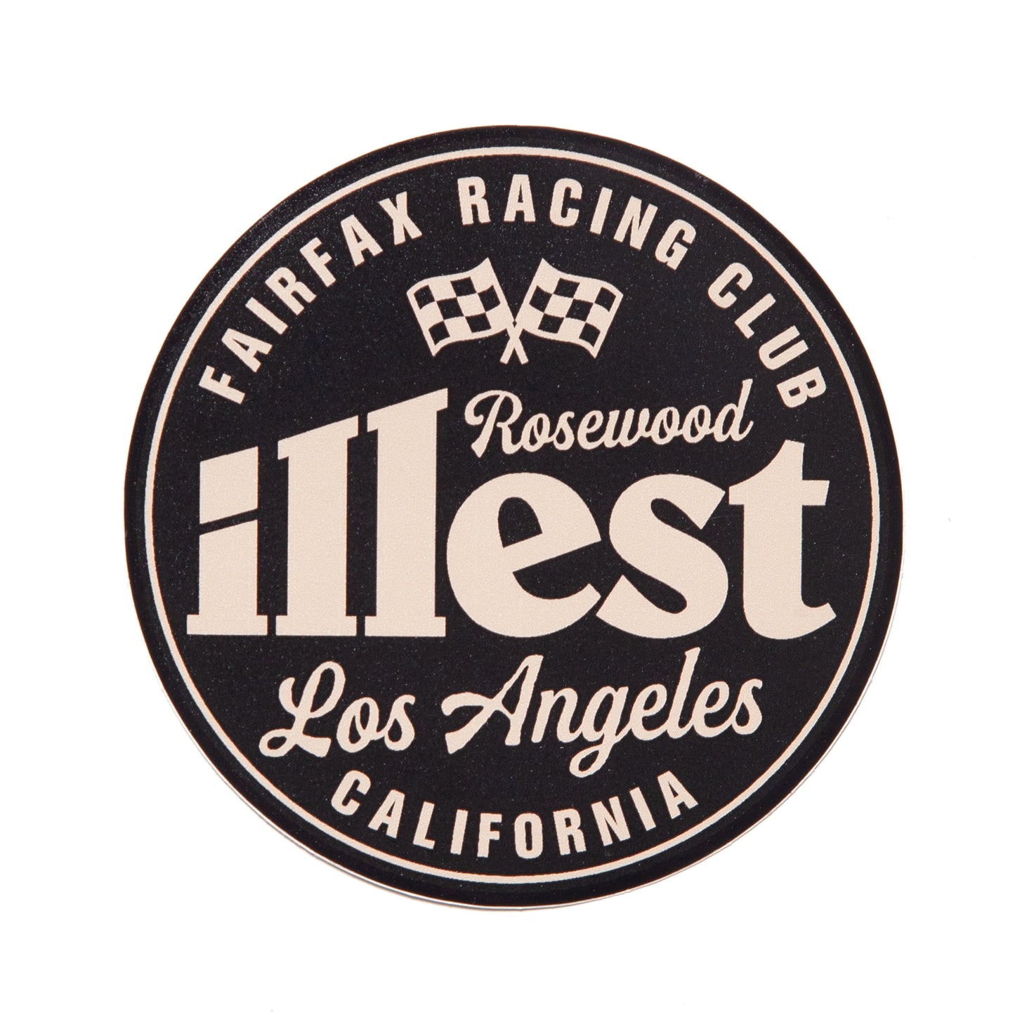 ILLEST FAIRFAX RACING CLUB STICKER