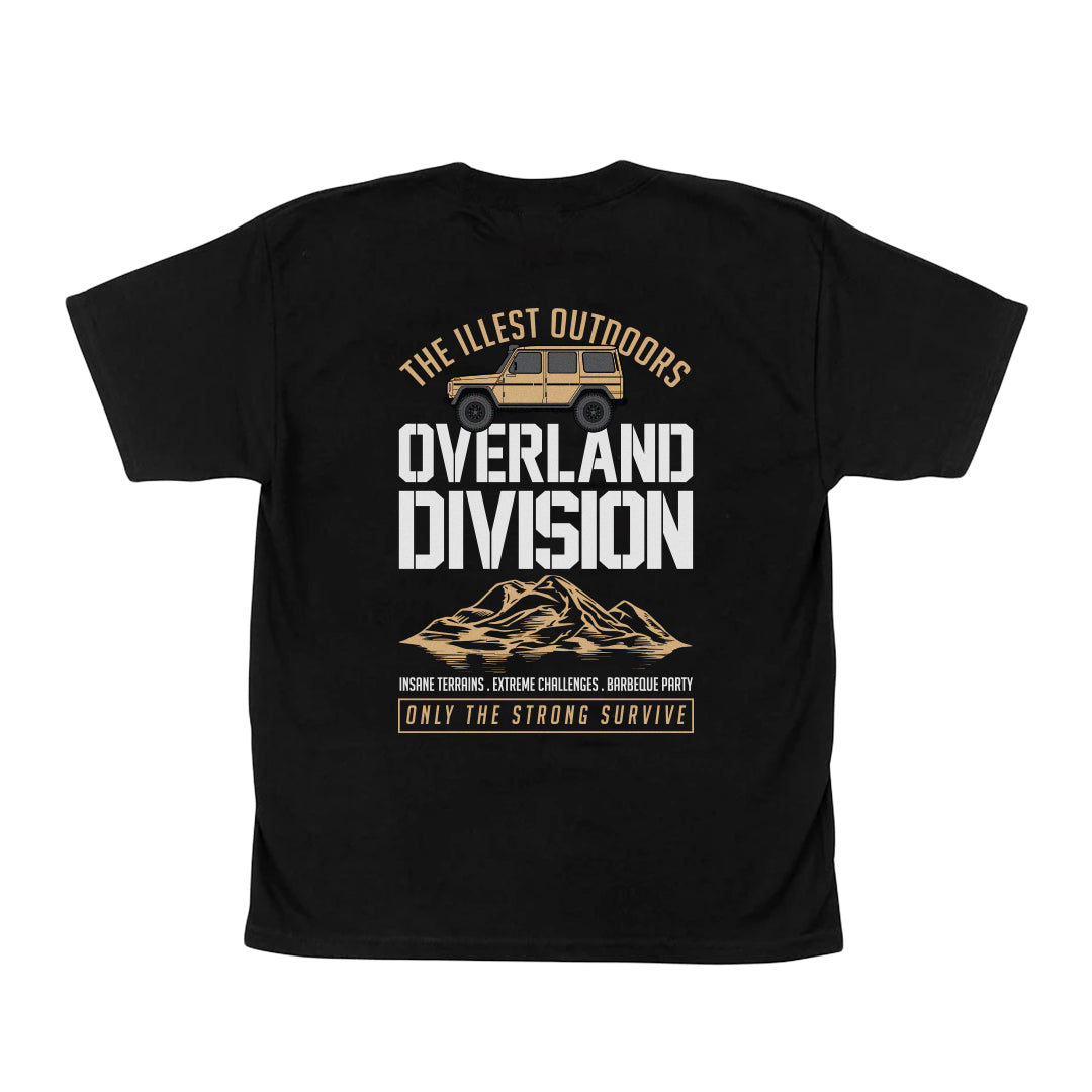 Illest Outdoors Overland Division Kids T-shirt